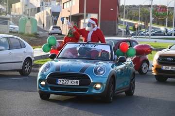 La caravana de Papá Noel inunda Telde de magia y alegría/Francisco Javier Santana.